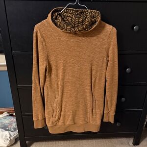 Volcom Brown and Black Patterned Hoodie